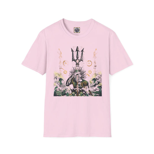 Unisex Softstyle T-Shirt Poseidon Graphic Design