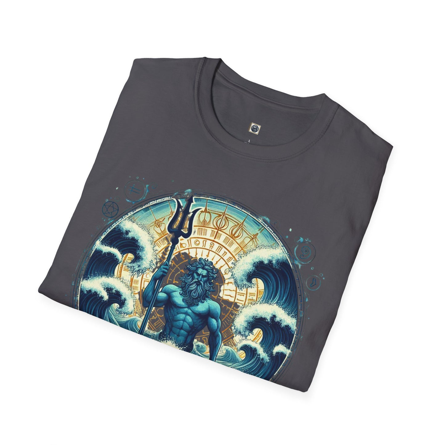 Unisex Softstyle  Poseidon Graphic Design T-Shirt