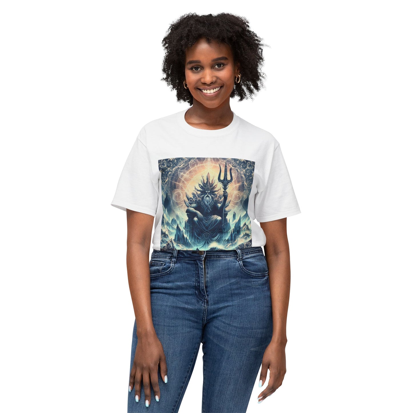 Unisex HD Cotton™Poseidon Grapihc Design  T-shirt