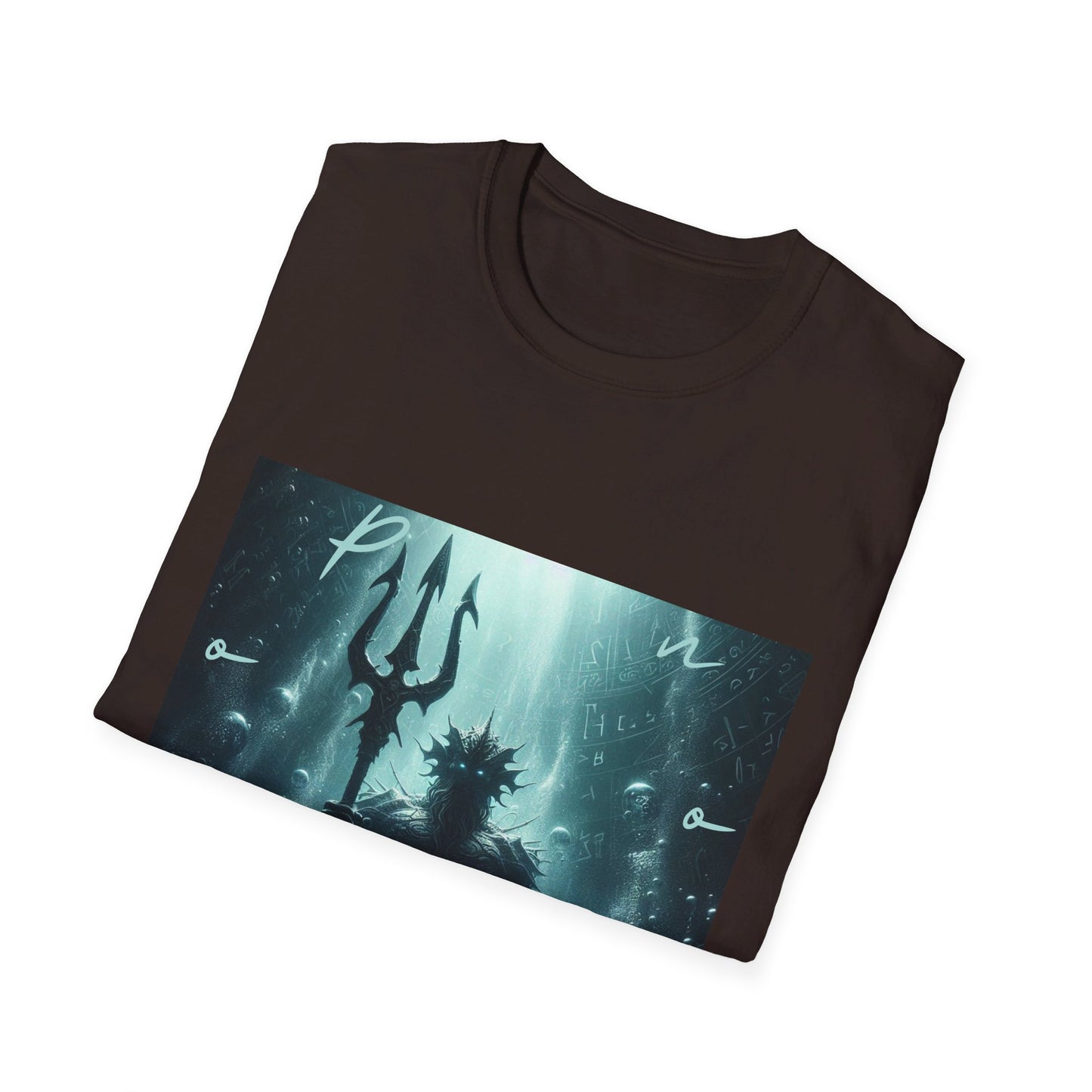 Unisex Softstyle T-Shirt Poseidon Graphic Design