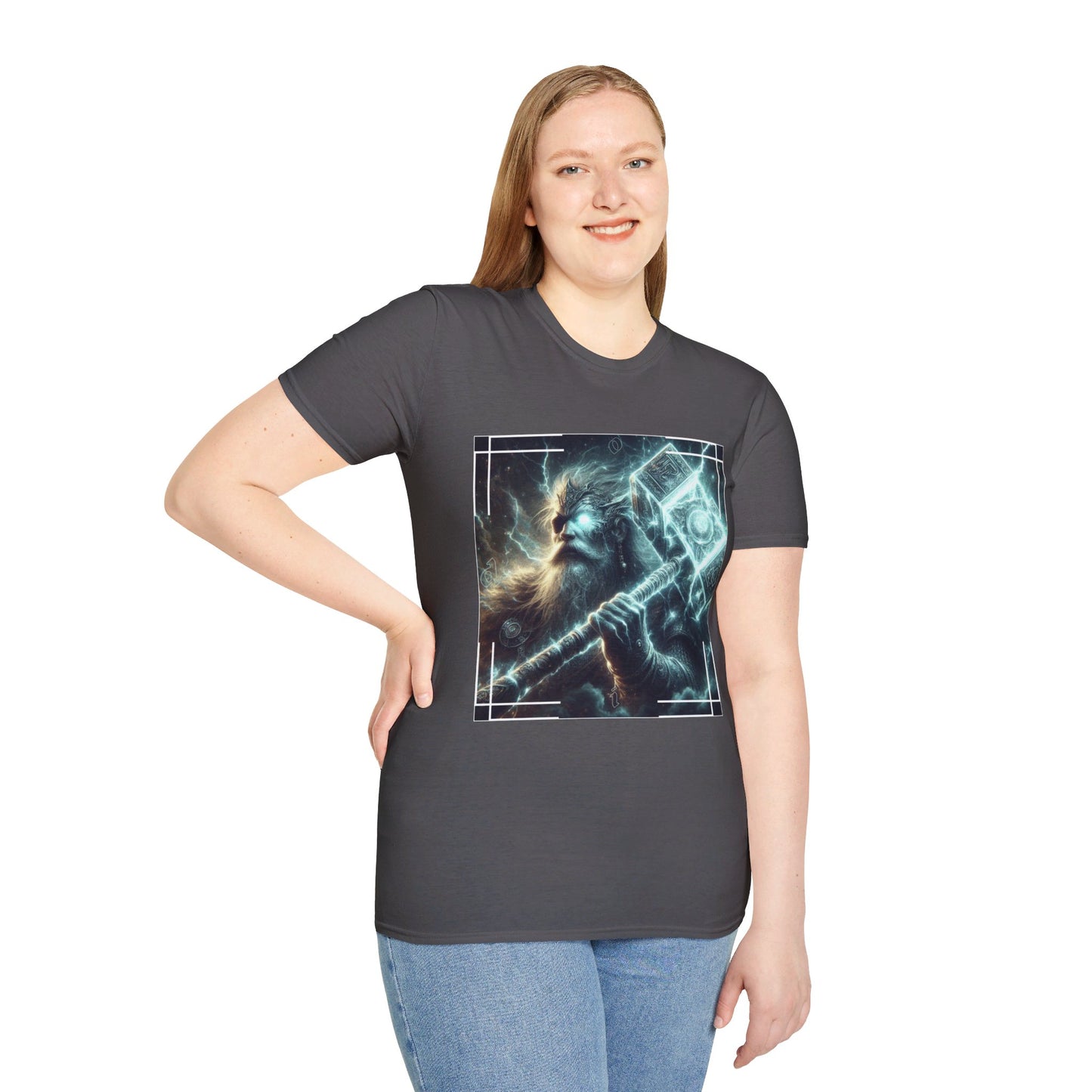 Unisex Softstyle T-Shirt Graphic Design Odin