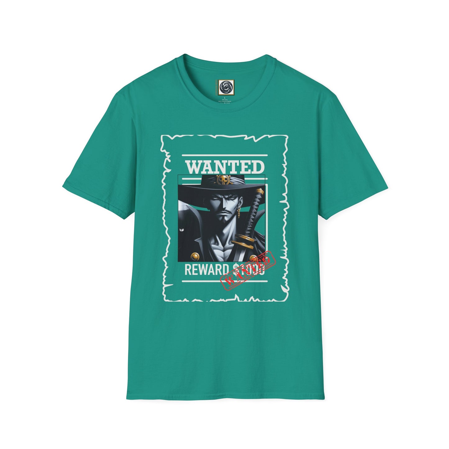 Unisex Softstyle /wanted Graphic Design T-Shirt