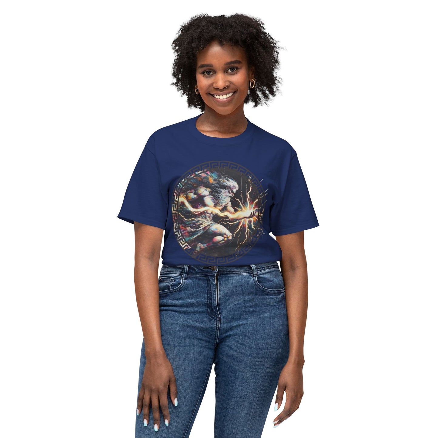 Unisex HD Cotton™ T-shirt Zeus Graphic Design