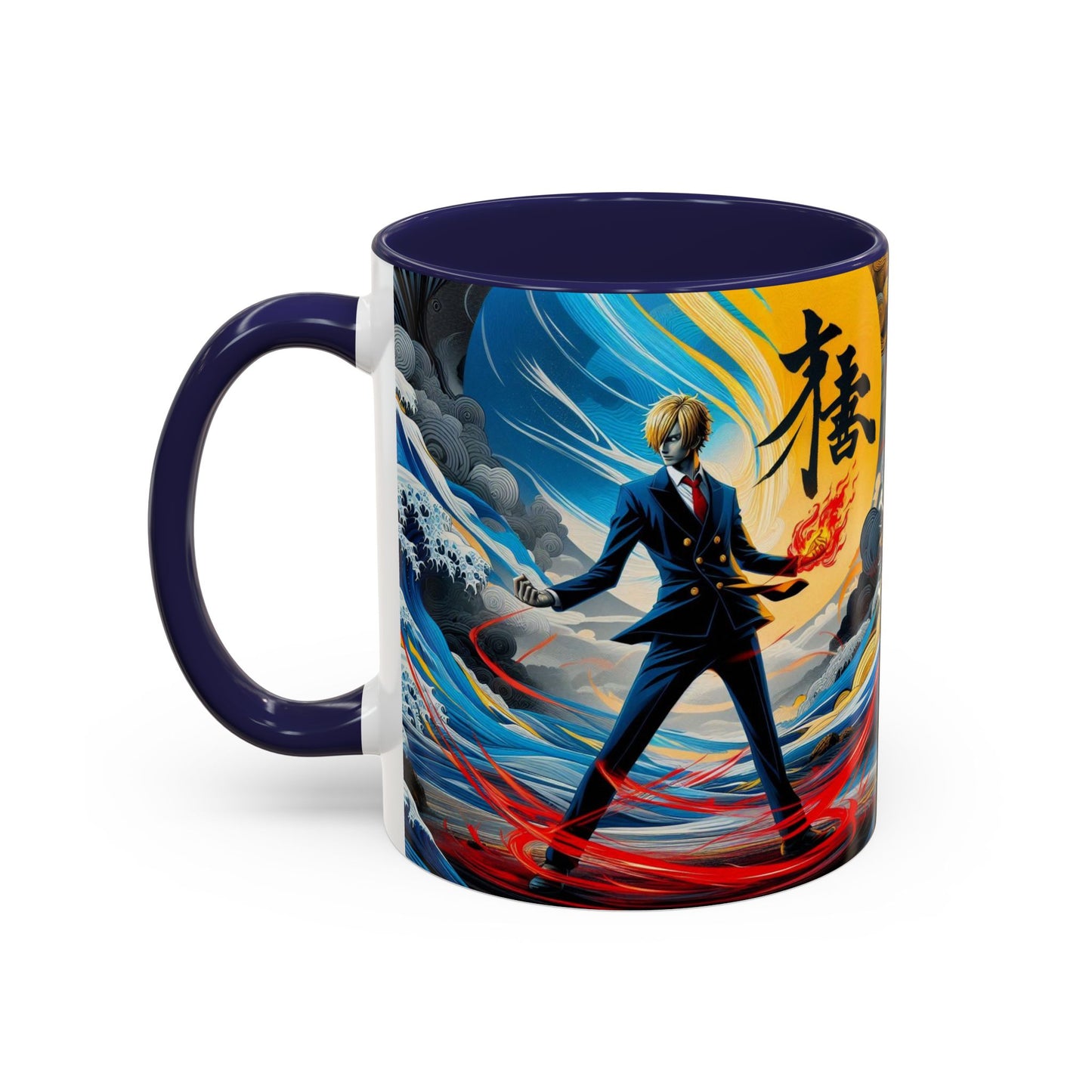 "Sanji One Piece Coffee Mug – Anime Chef Graphic Design (11oz, 15oz) | Pirate Cook Drinkware"