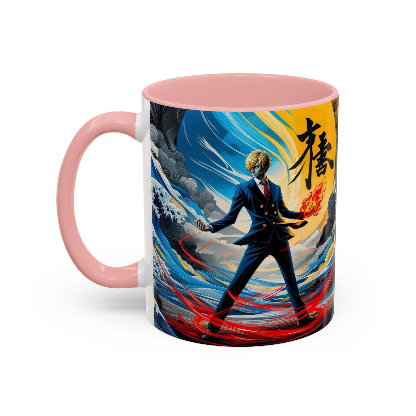 "Sanji One Piece Coffee Mug – Anime Chef Graphic Design (11oz, 15oz) | Pirate Cook Drinkware"