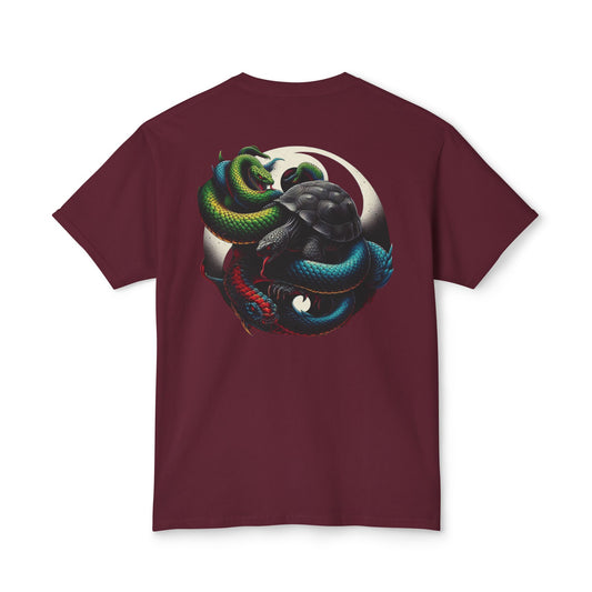 Unisex HD Cotton™ T-shirt Yin Yang Graphic Design