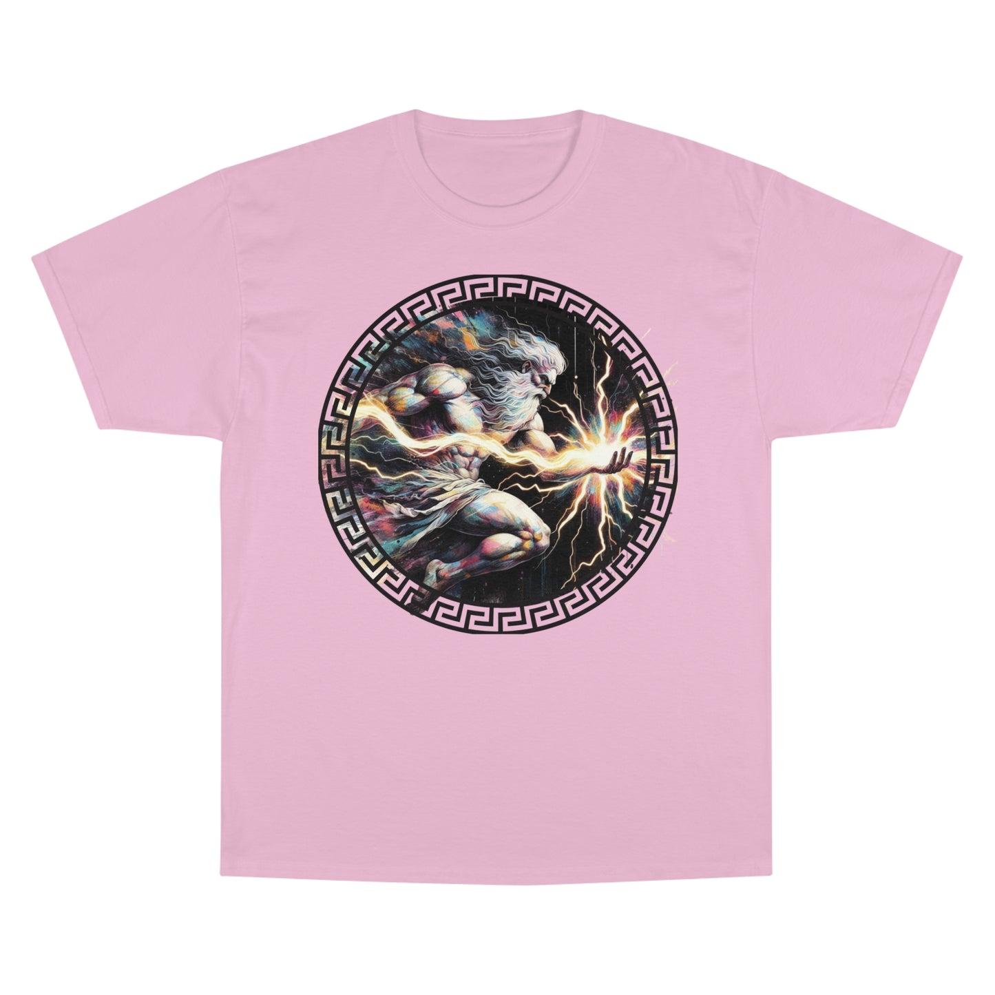 Champion T-Shirt Zeus Graphic Design