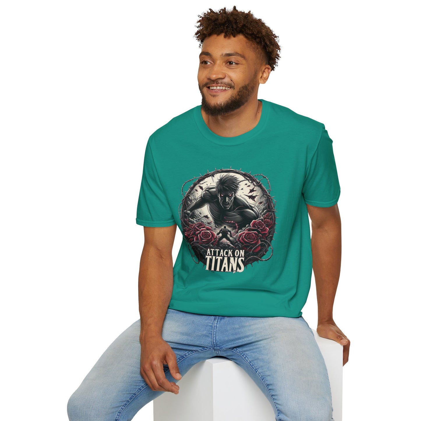 Unisex Softstyle T-Shirt Attack On Titan