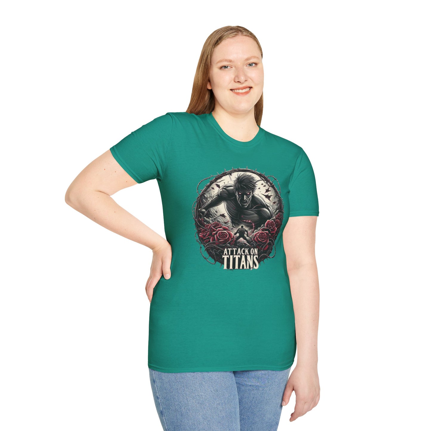 Unisex Softstyle T-Shirt Attack On Titan