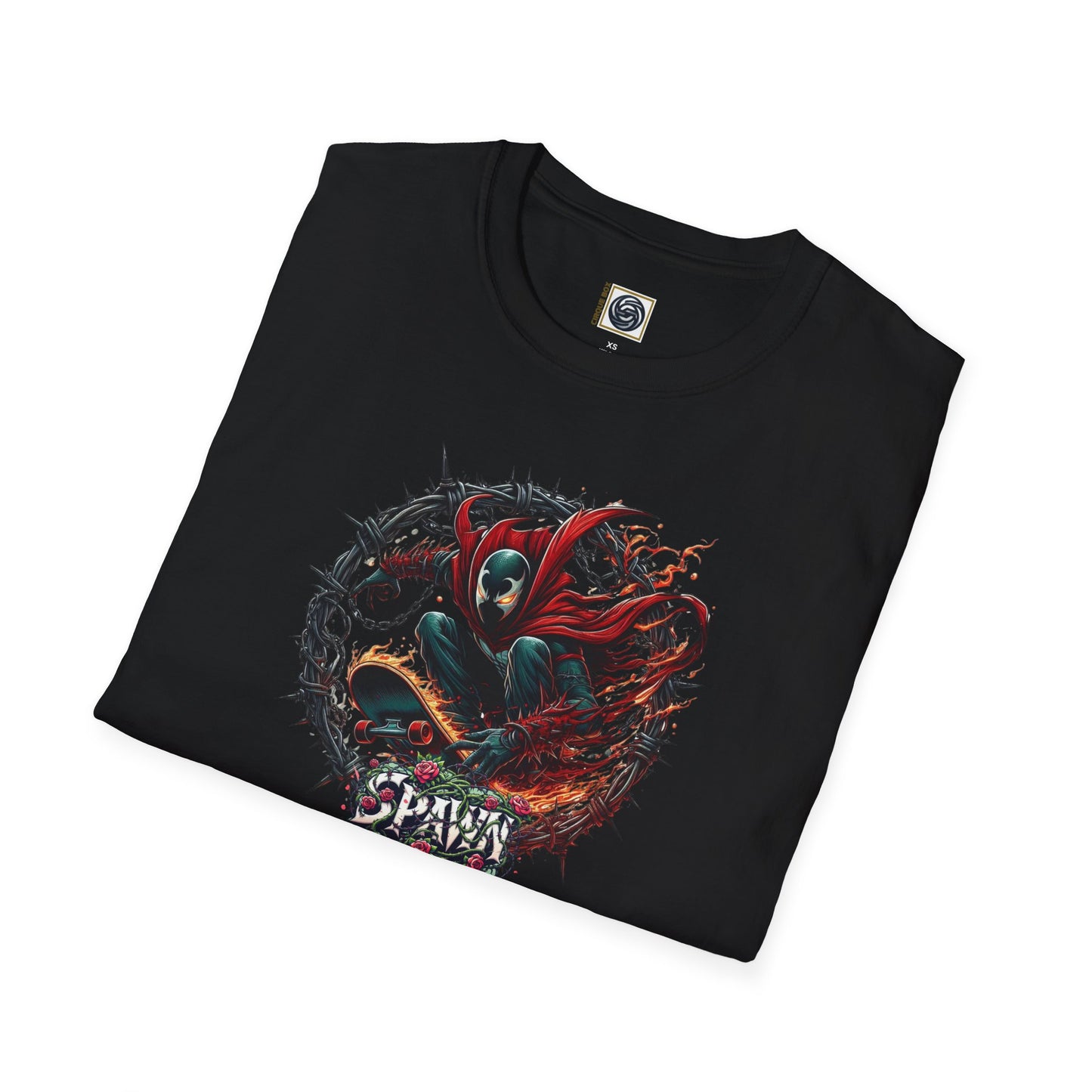 Unisex Softstyle T-Shirt Spawn Graphic Design