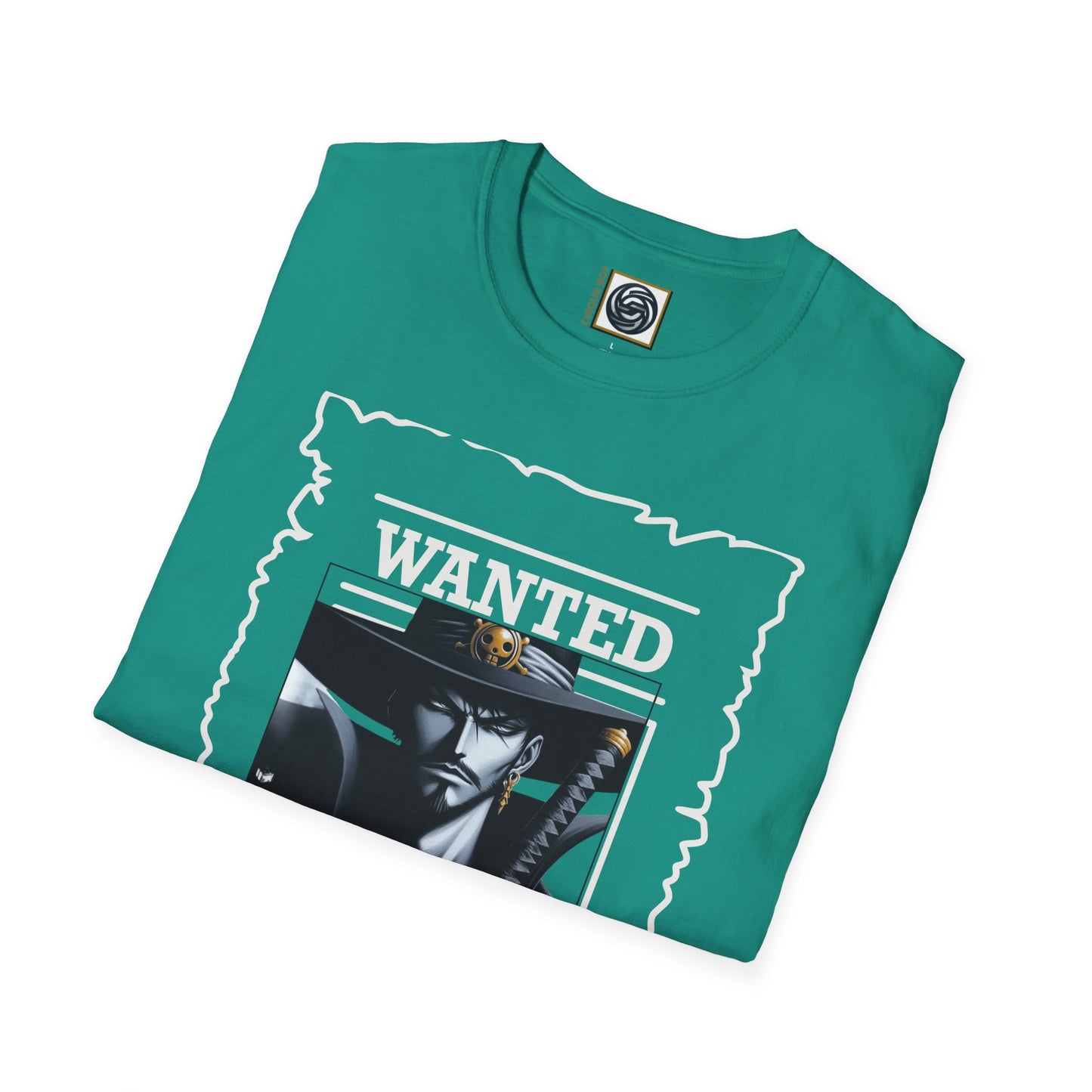 Unisex Softstyle /wanted Graphic Design T-Shirt