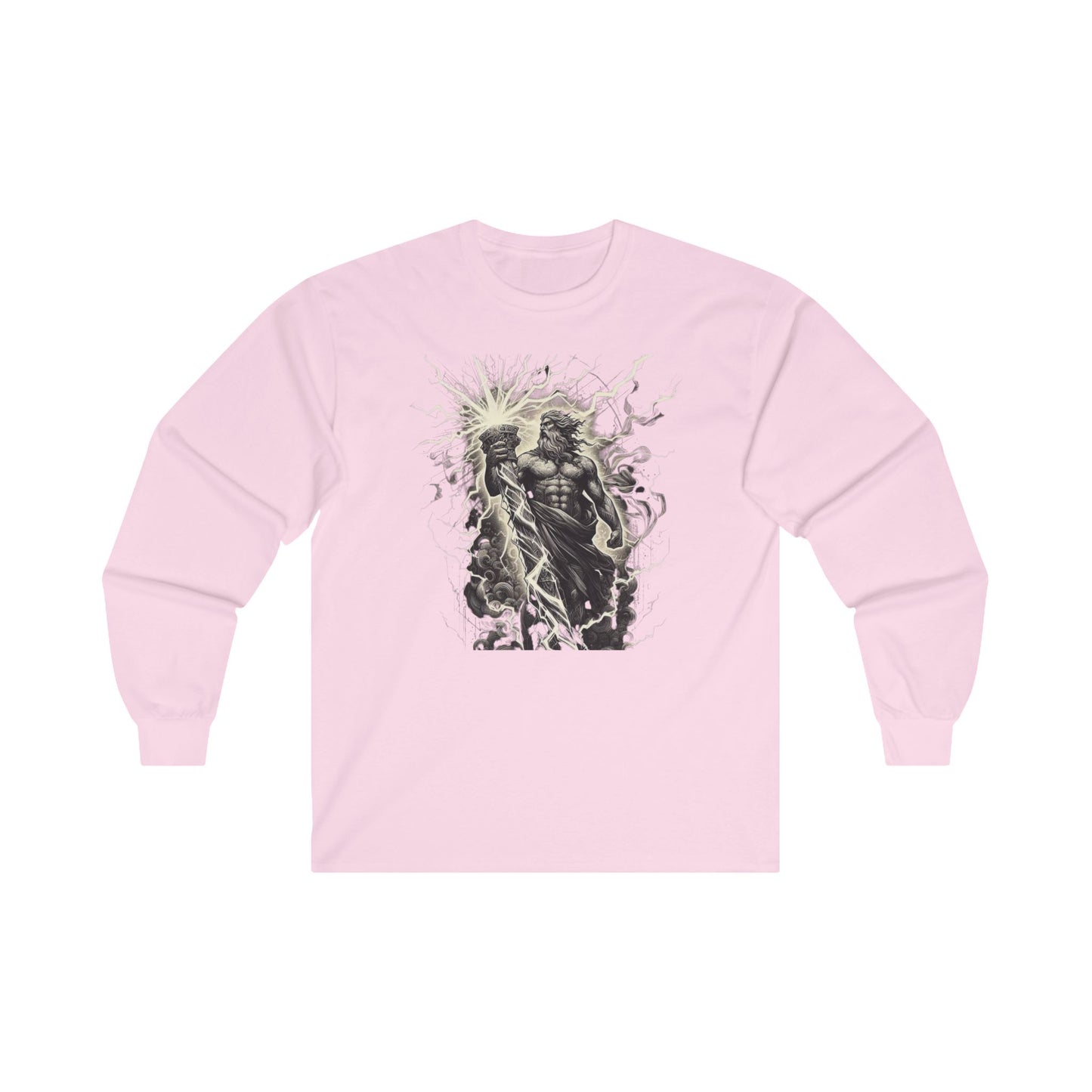 Unisex Ultra Cotton Long Sleeve Tee  Zeus Graphic Design