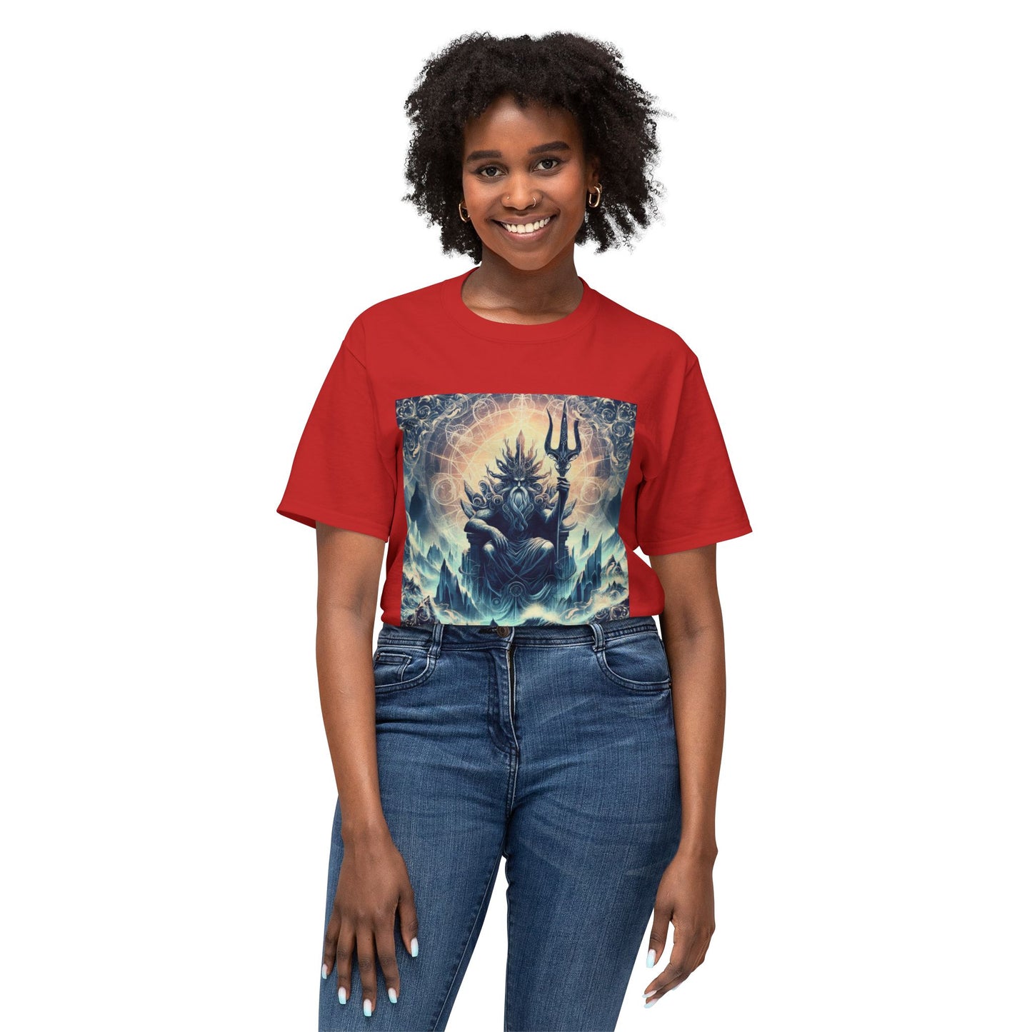 Unisex HD Cotton™Poseidon Grapihc Design  T-shirt