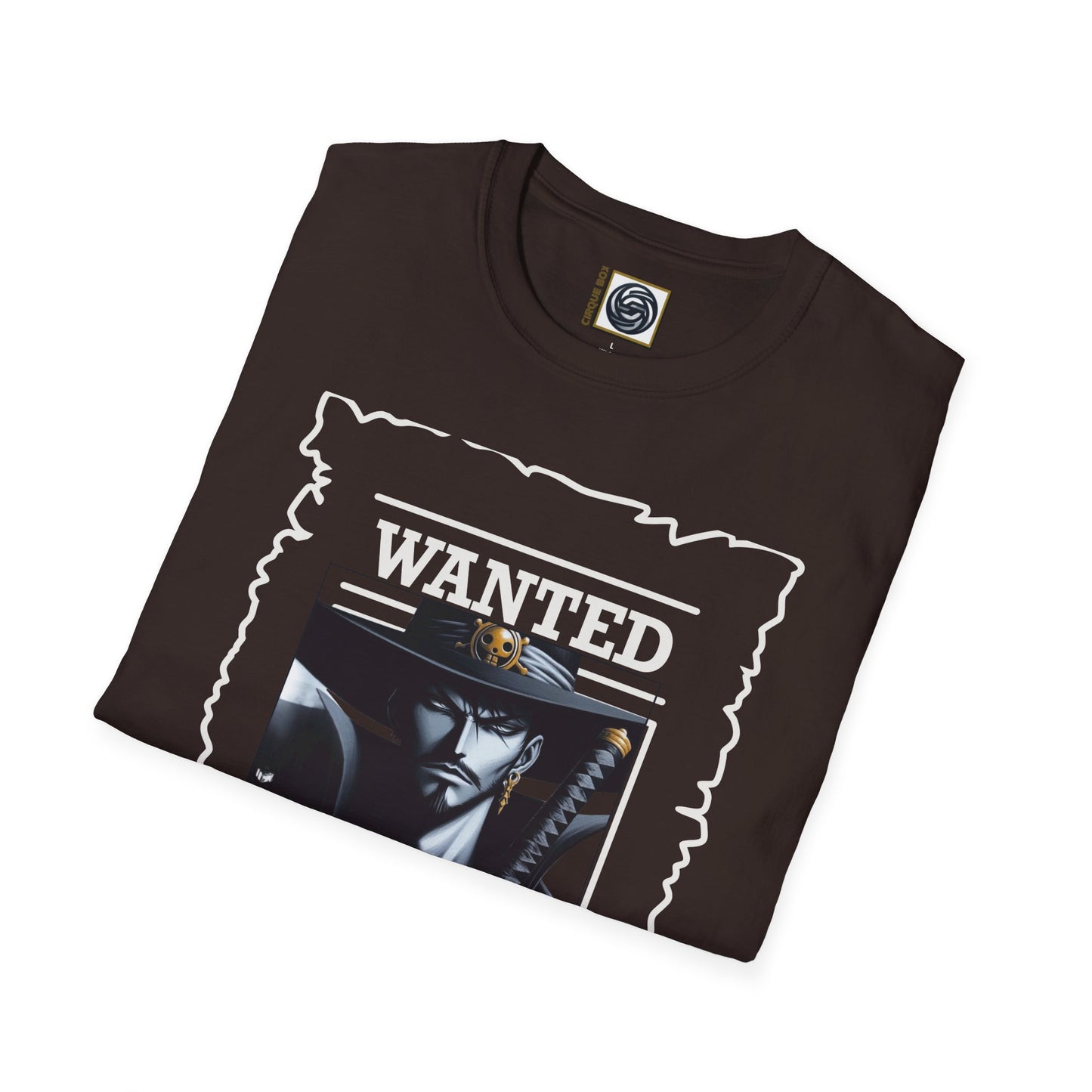 Unisex Softstyle /wanted Graphic Design T-Shirt