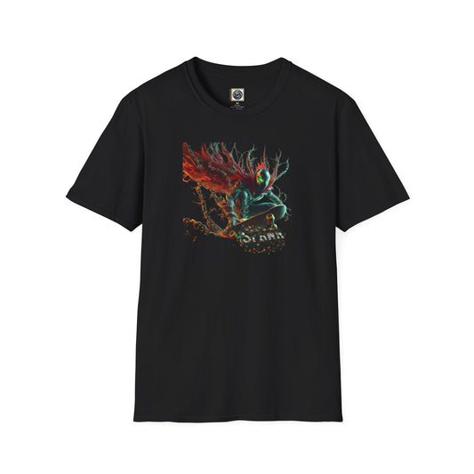 Unisex Softstyle T-Shirt Spawn Graphic Design