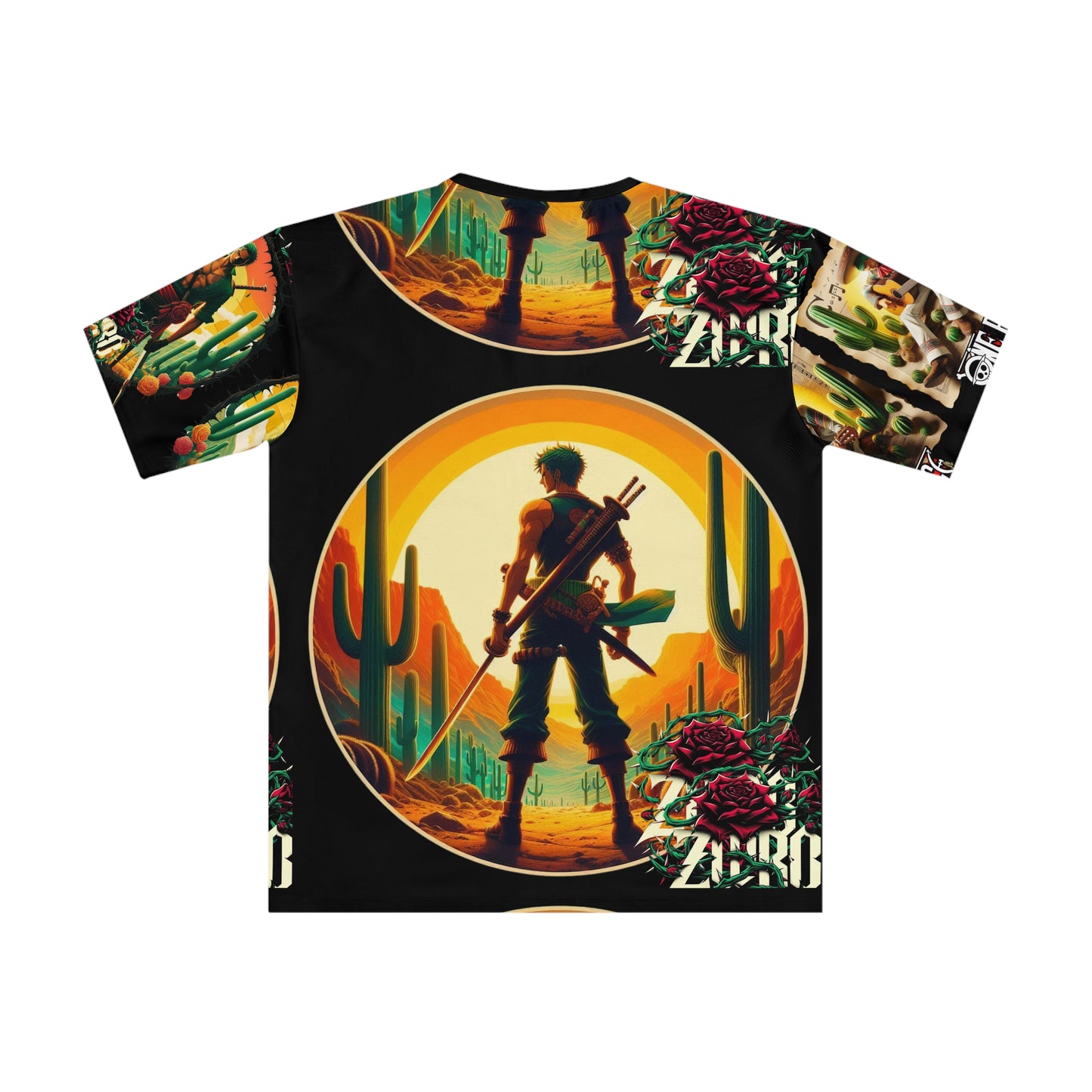 Men's Loose T-shirt (AOP) Zoro One Piece