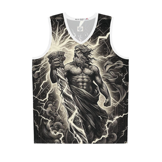 Basketball Jersey (AOP) Zeus Graphic Design