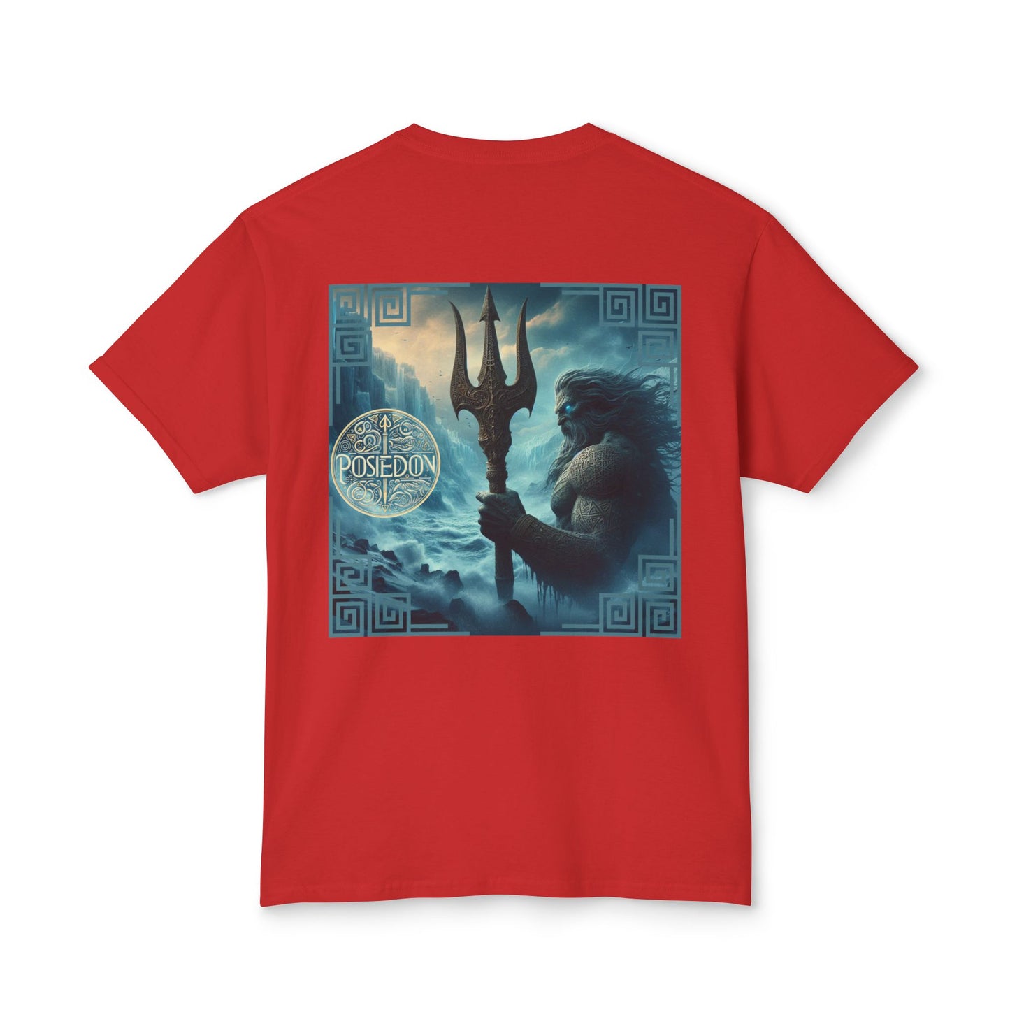 Unisex HD Cotton™ T-shirt Poseidon Graphic Design