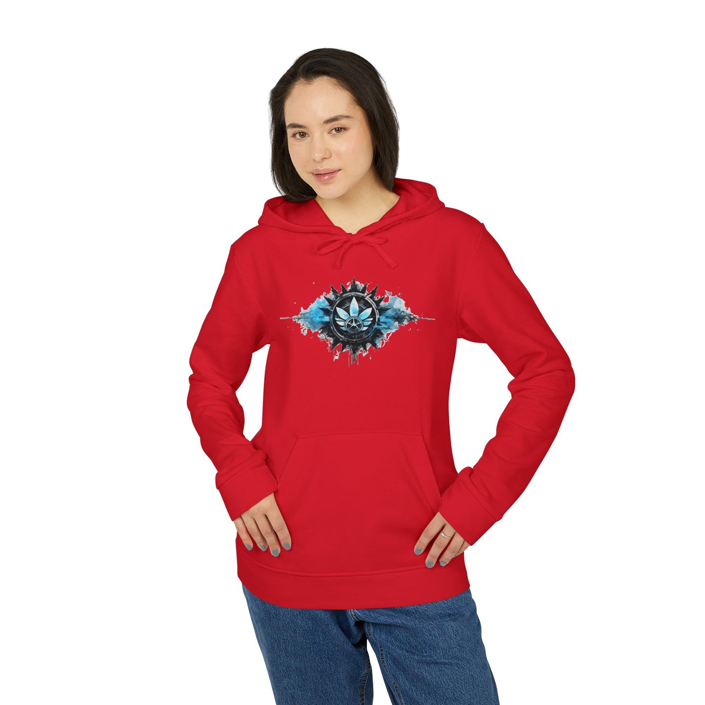 Adidas® Unisex Fleece Hoodie, The Ultimate Blend of Comfort and Style Dream Catcher Steampunk Graphic Design