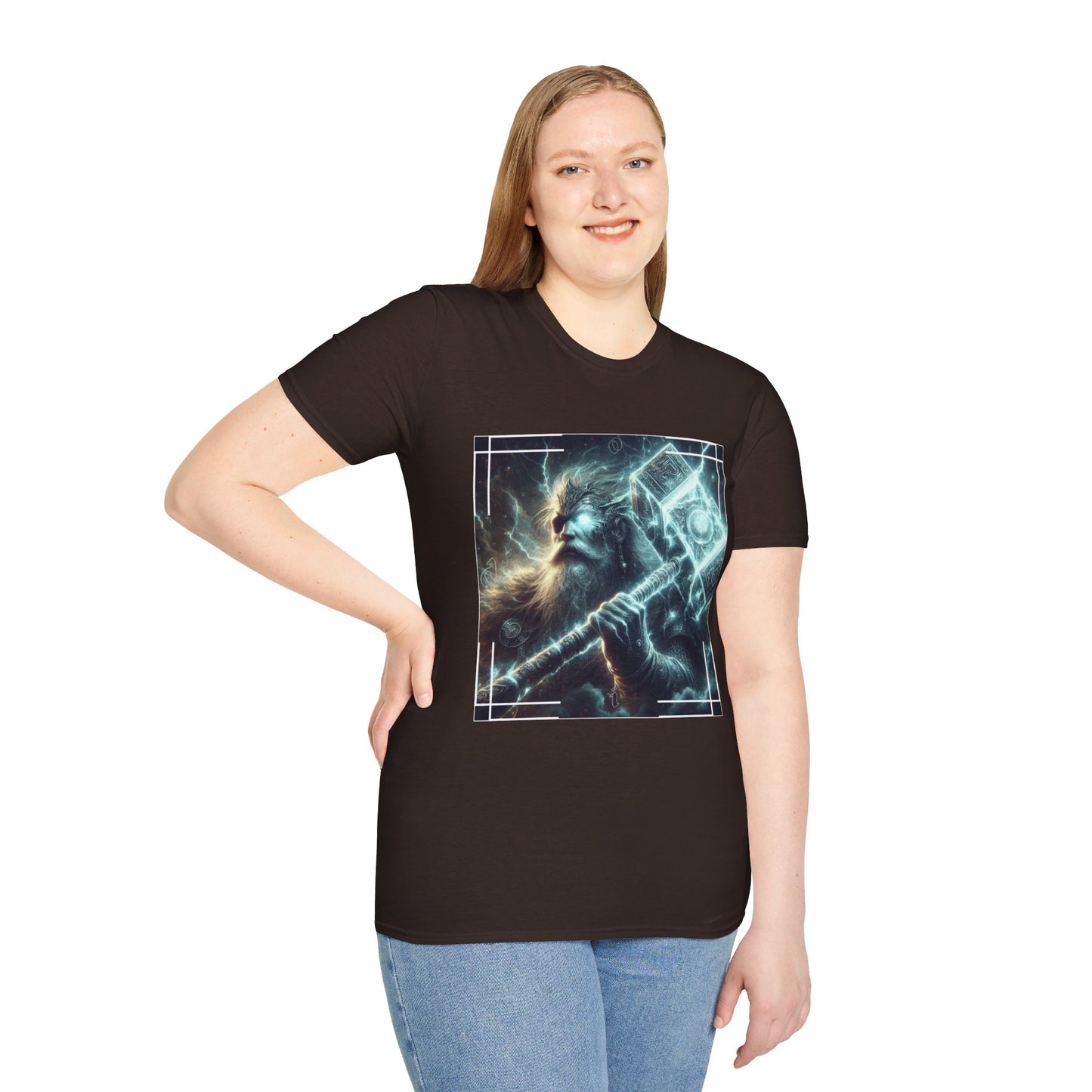 Unisex Softstyle T-Shirt Graphic Design Odin