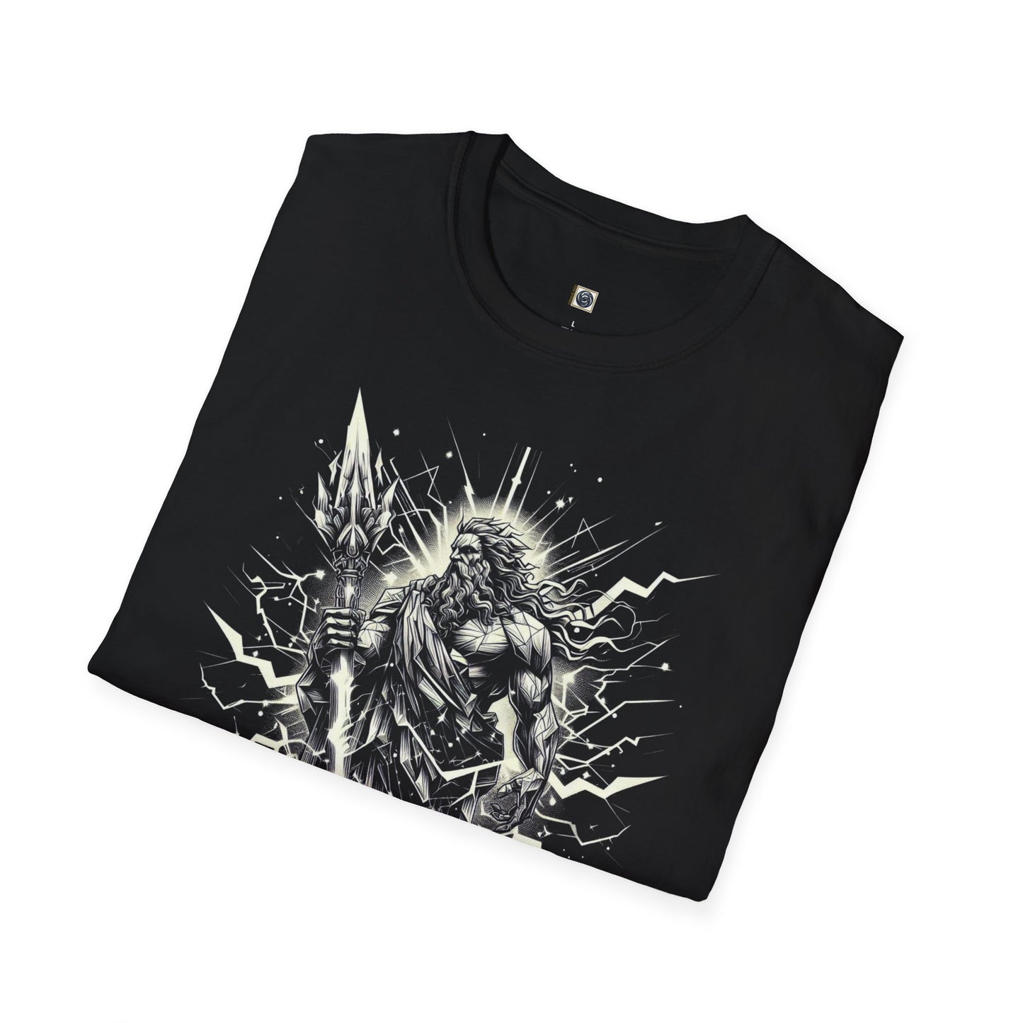 Unisex Softstyle  Zeus Graphic Design T-Shirt