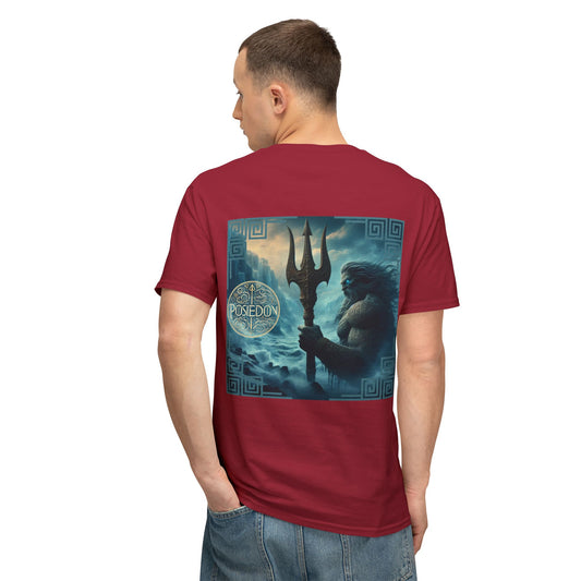 Unisex HD Cotton™ T-shirt Poseidon Graphic Design