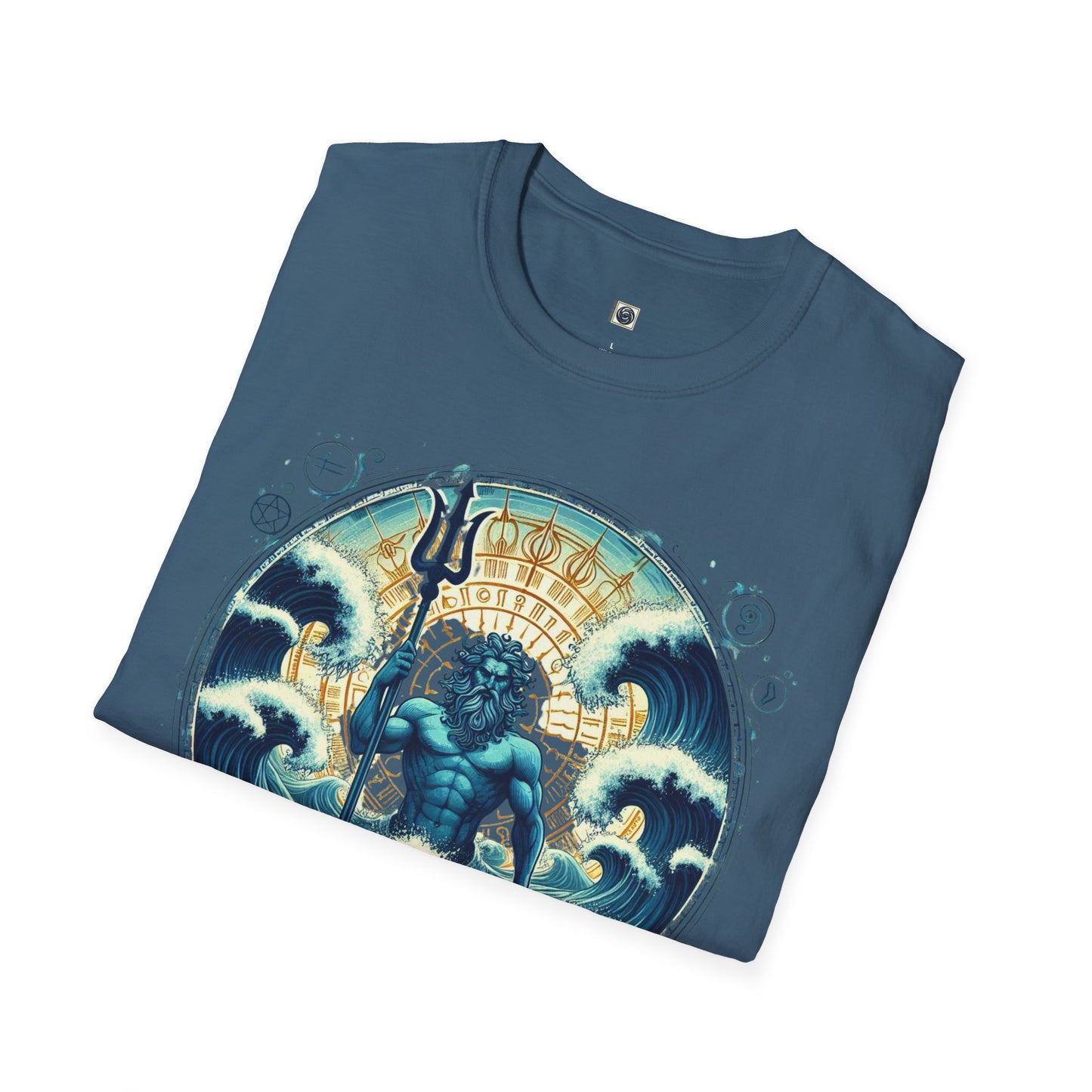 Unisex Softstyle  Poseidon Graphic Design T-Shirt