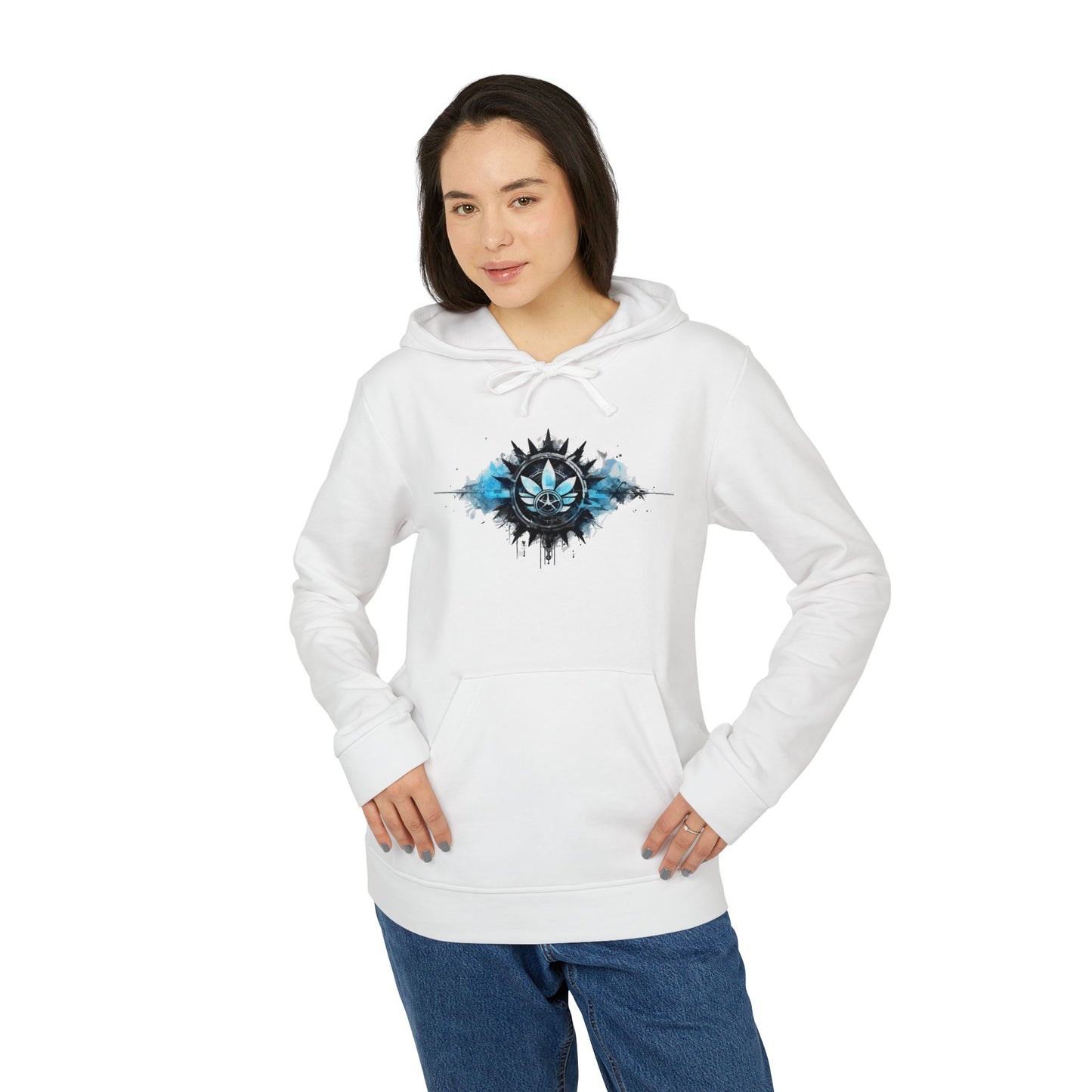 Adidas® Unisex Fleece Hoodie, The Ultimate Blend of Comfort and Style Dream Catcher Steampunk Graphic Design