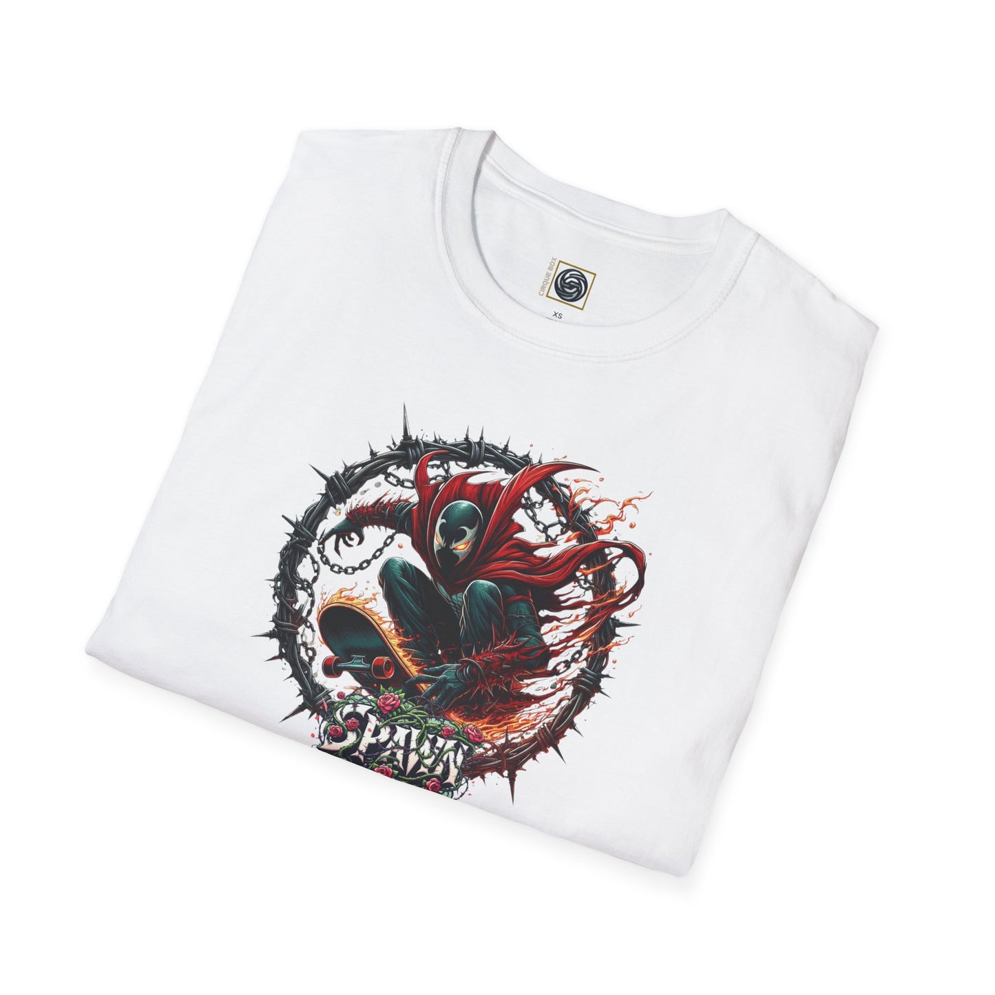 Unisex Softstyle T-Shirt Spawn Graphic Design