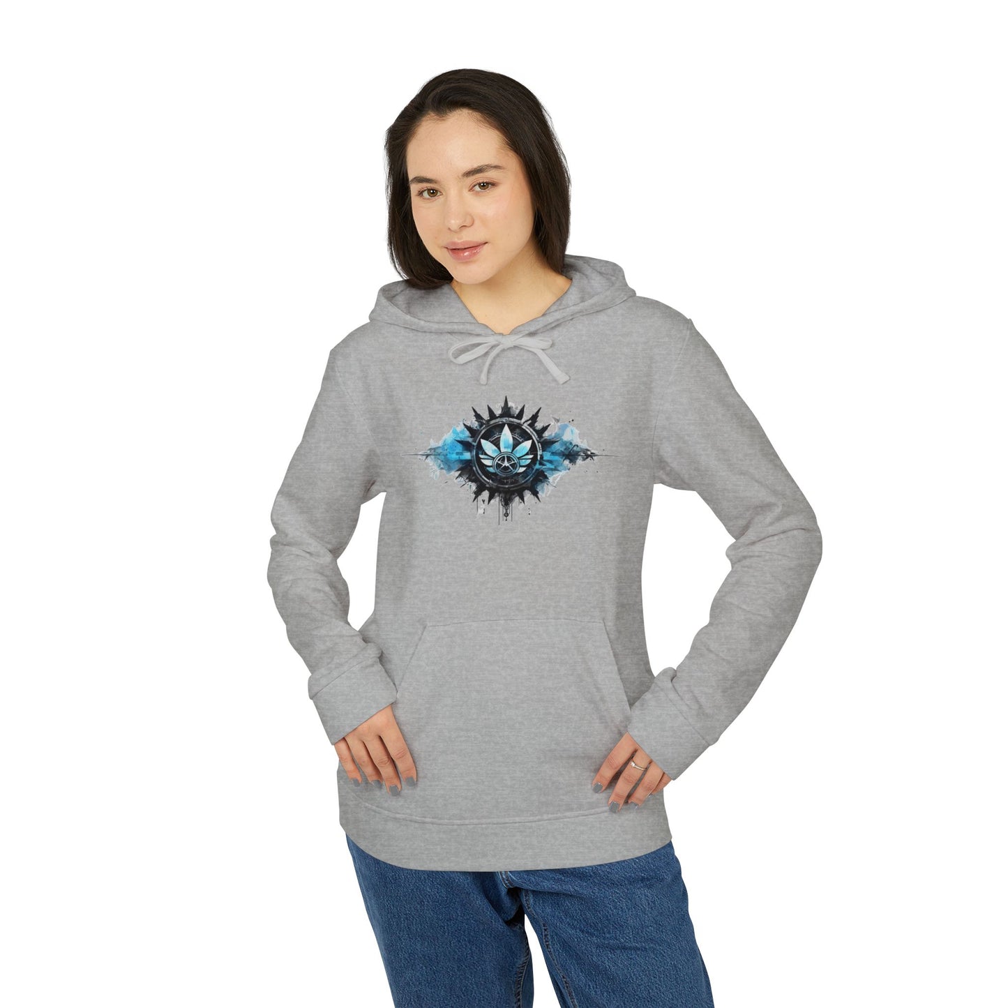 Adidas® Unisex Fleece Hoodie, The Ultimate Blend of Comfort and Style Dream Catcher Steampunk Graphic Design