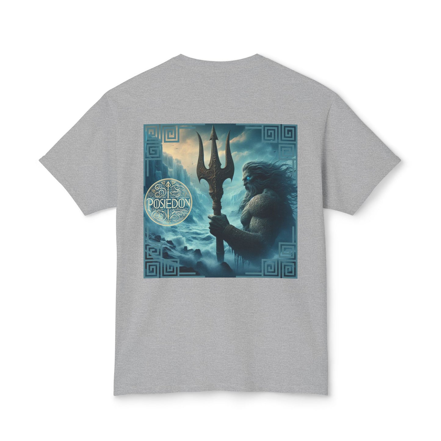 Unisex HD Cotton™ T-shirt Poseidon Graphic Design