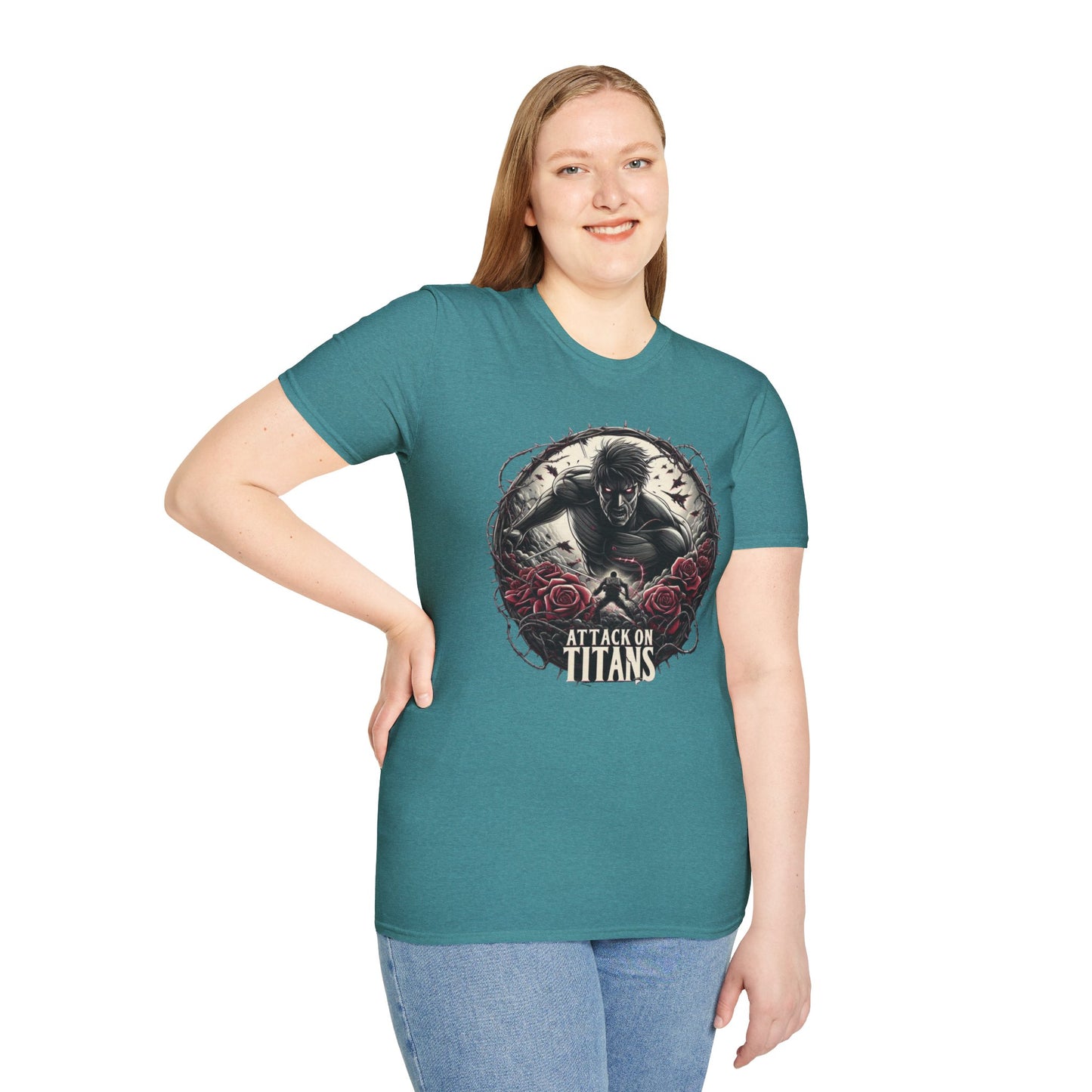 Unisex Softstyle T-Shirt Attack On Titan