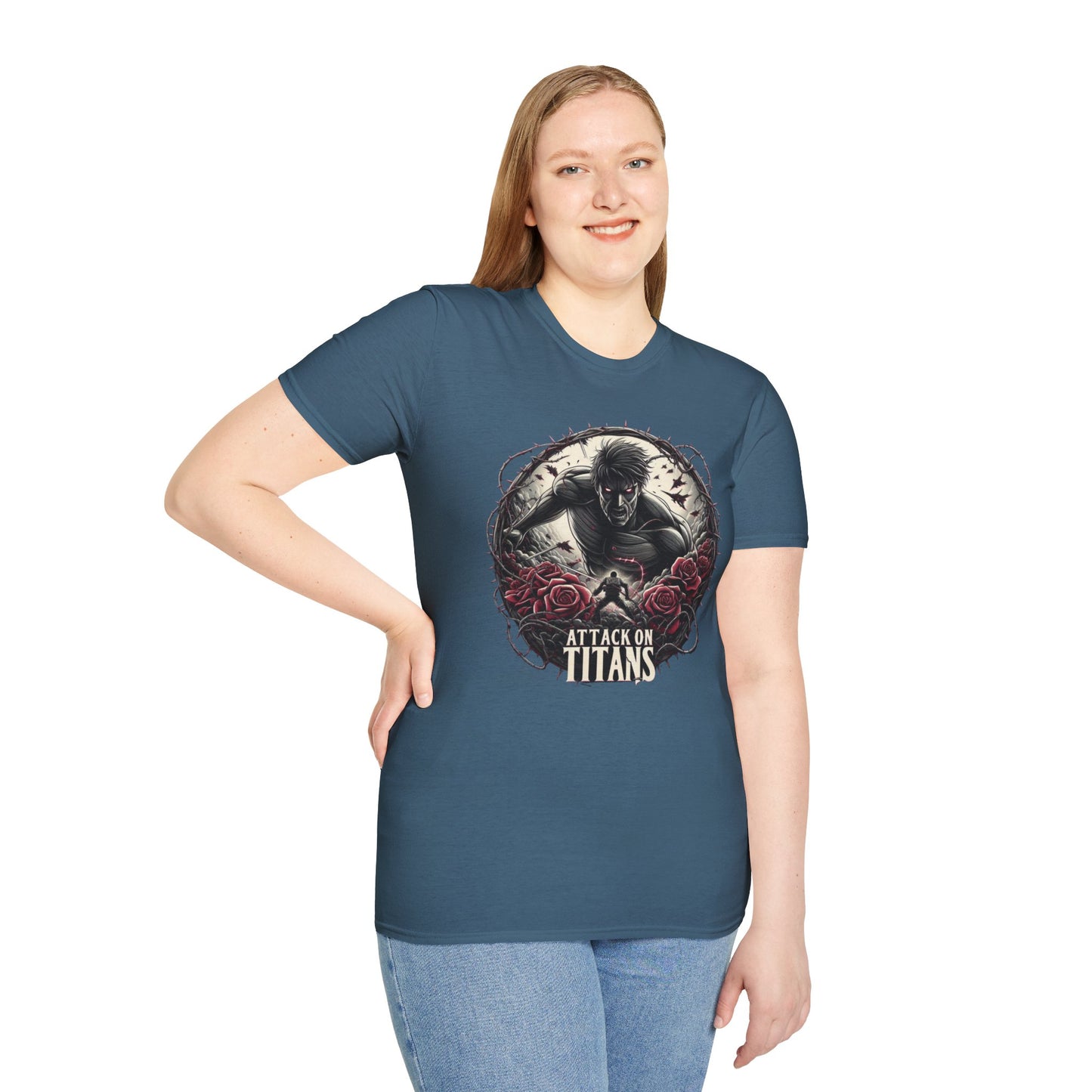 Unisex Softstyle T-Shirt Attack On Titan