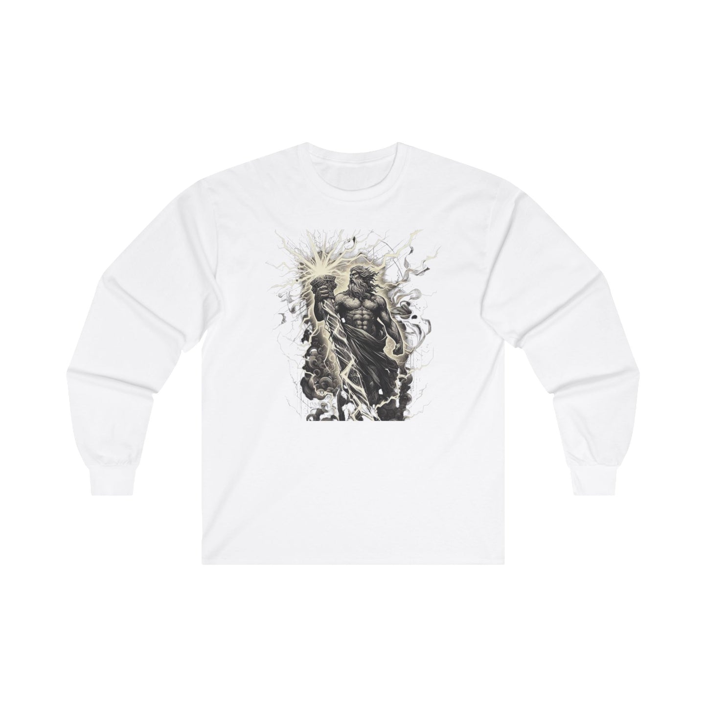 Unisex Ultra Cotton Long Sleeve Tee  Zeus Graphic Design