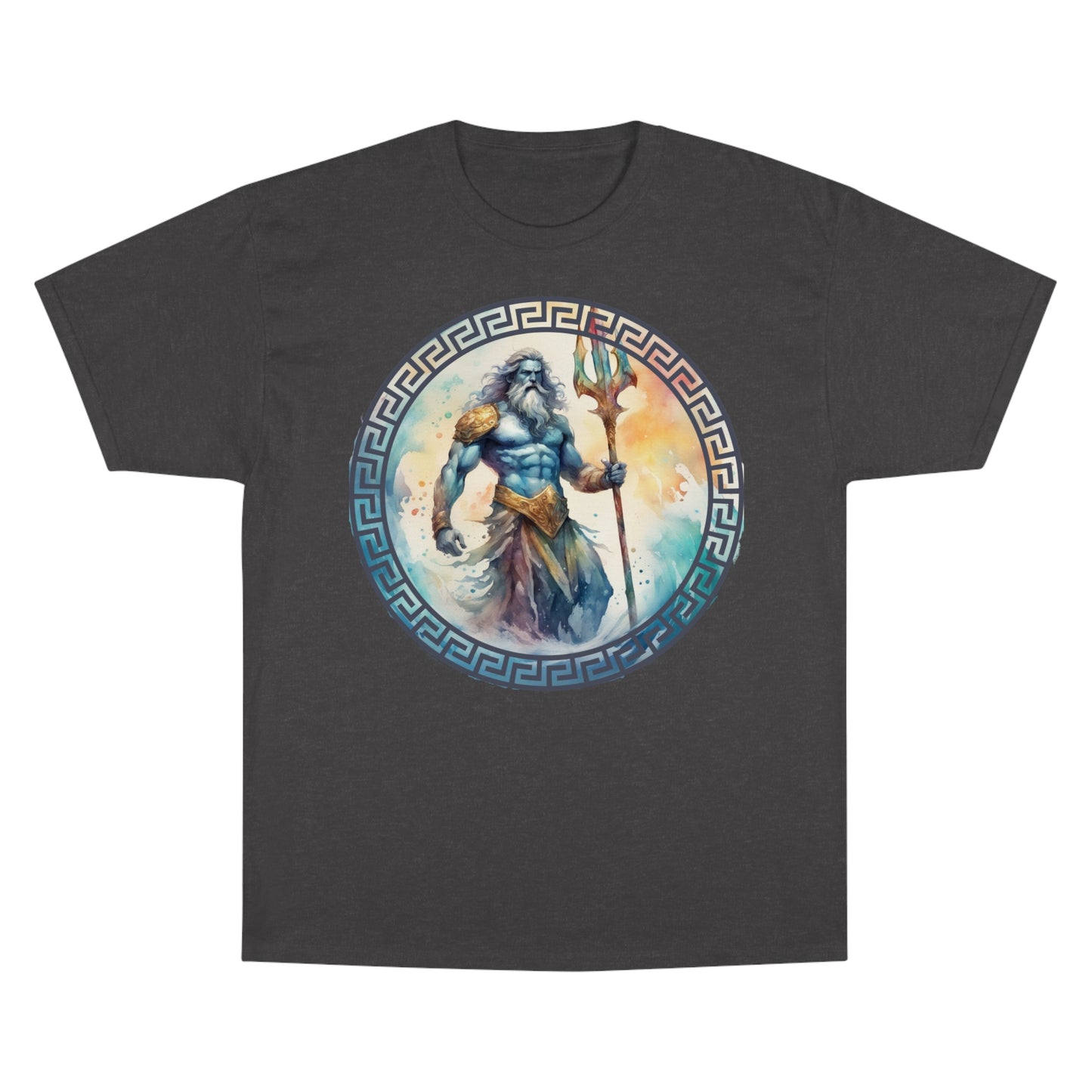 Champion T-Shirt Poseidon Graphic Design