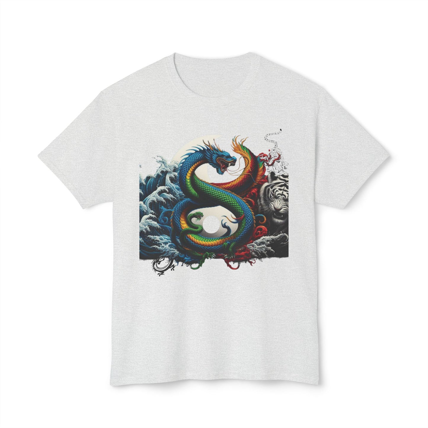 Unisex HD Cotton™ T-shirt Yin Yang Graphic Design