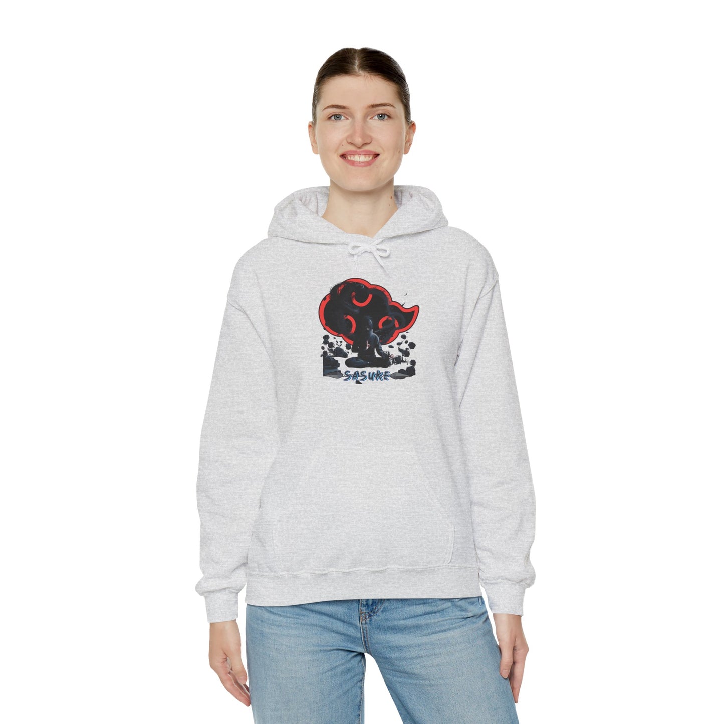 Unisex Heavy Blend™ Hooded Sweatshirt Sasuke Graphic Design