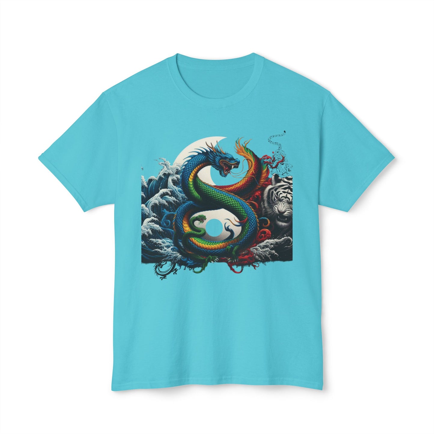 Unisex HD Cotton™ T-shirt Yin Yang Graphic Design