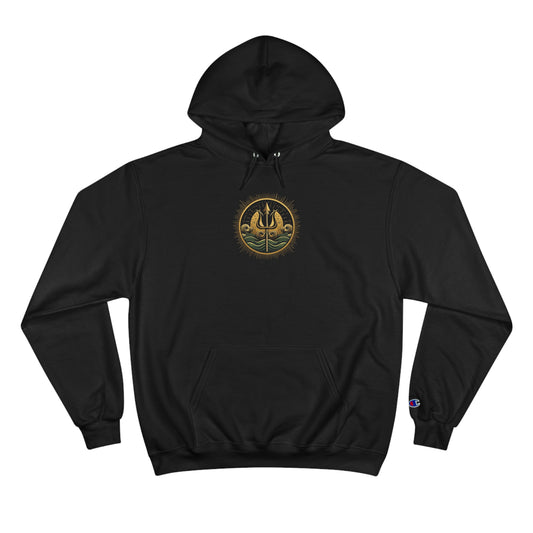 Champion Hoodie Poseidon Graphic Design