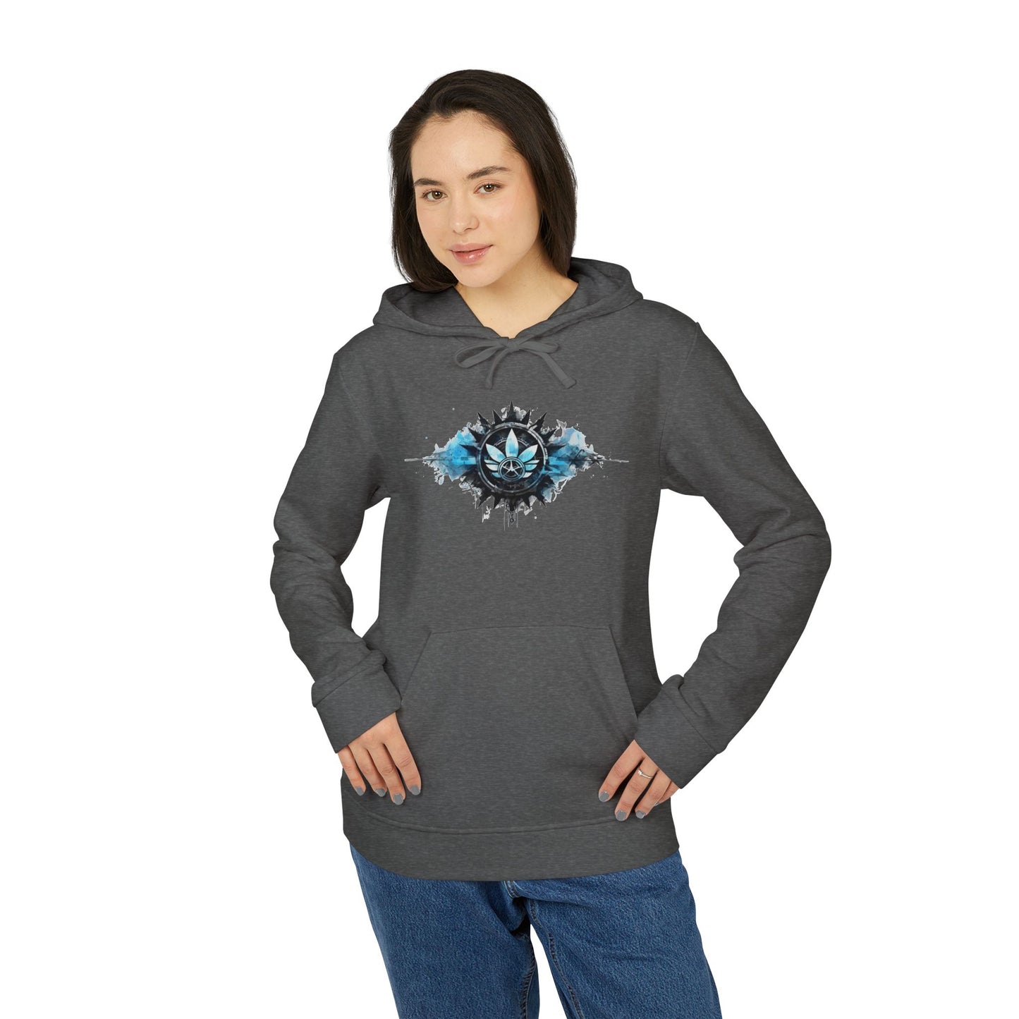 Adidas® Unisex Fleece Hoodie, The Ultimate Blend of Comfort and Style Dream Catcher Steampunk Graphic Design