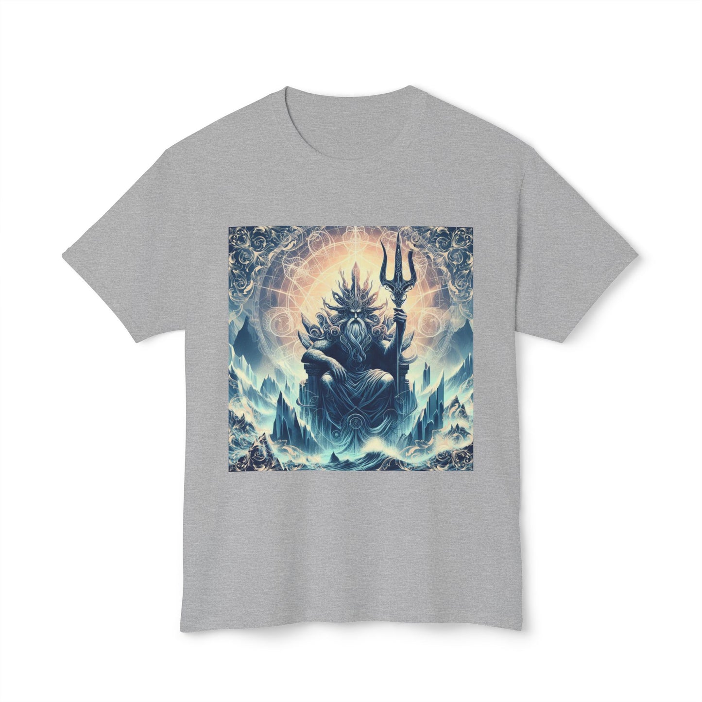 Unisex HD Cotton™Poseidon Grapihc Design  T-shirt