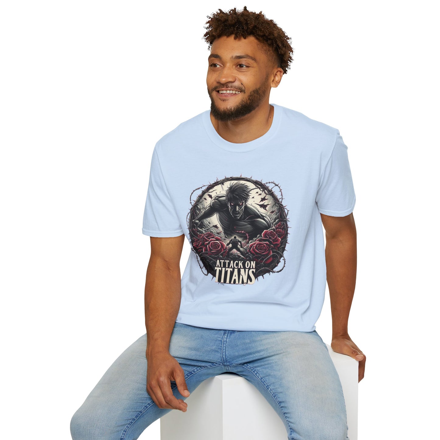 Unisex Softstyle T-Shirt Attack On Titan