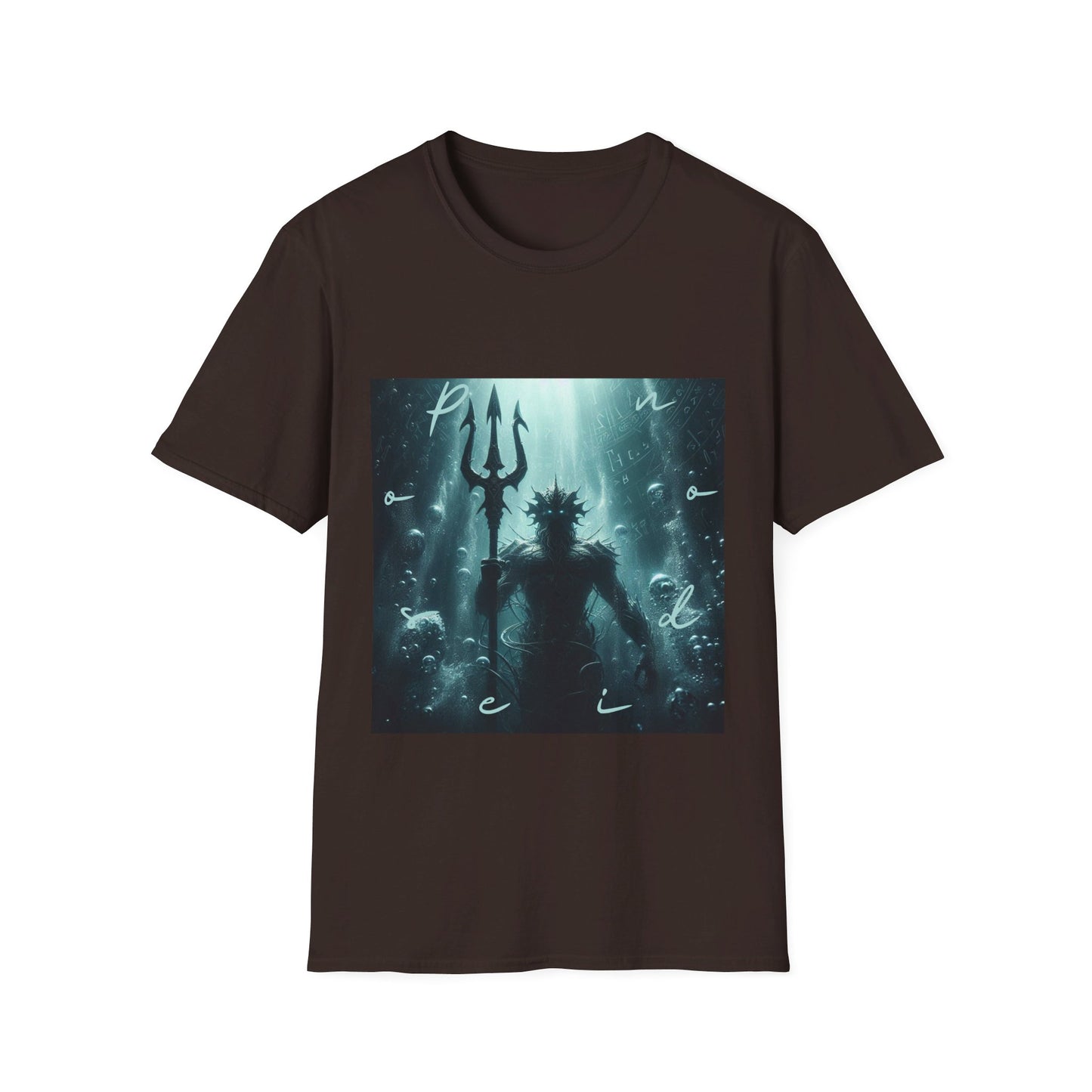 Unisex Softstyle T-Shirt Poseidon Graphic Design