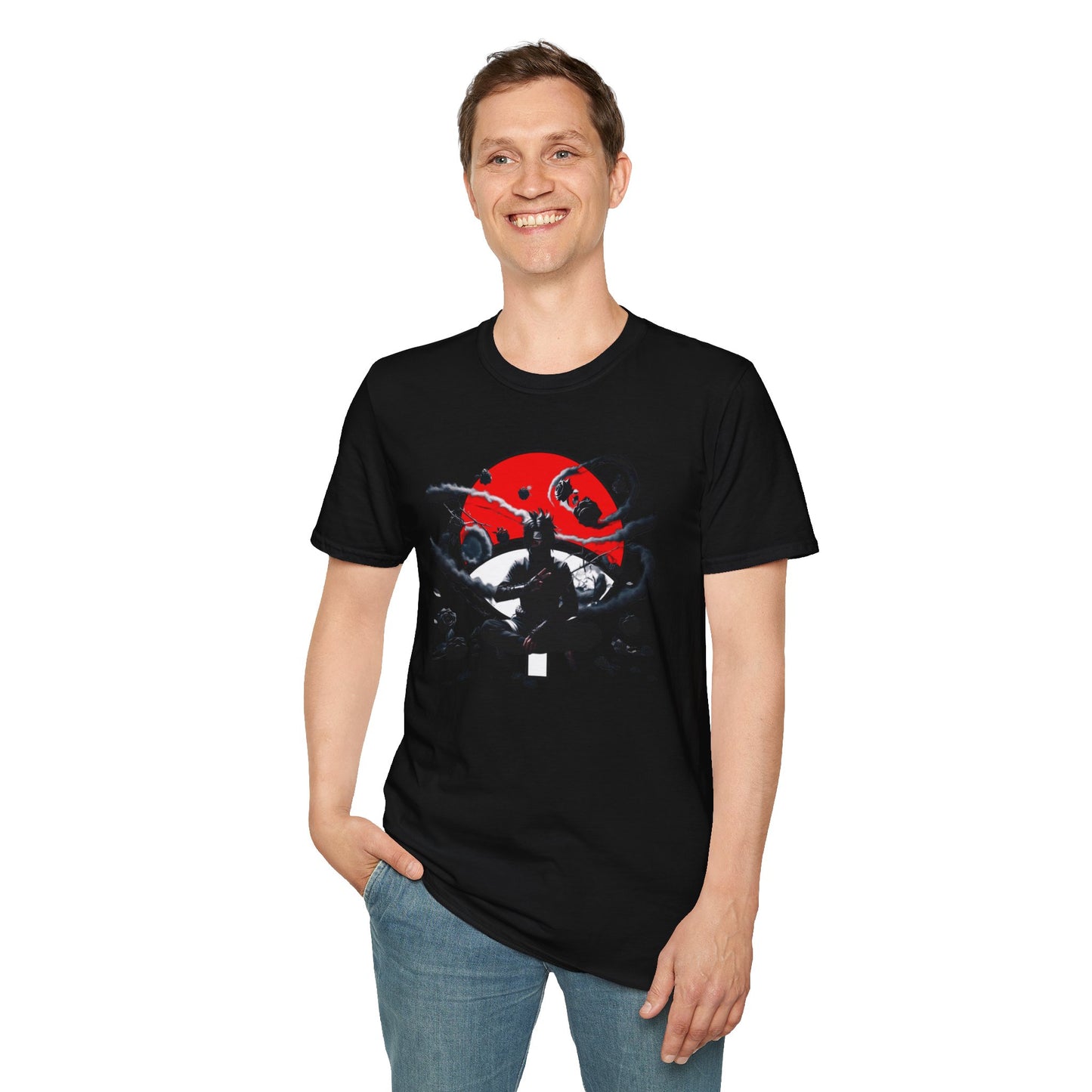 Unisex Softstyle Sasuke Graphic Design T-Shirt