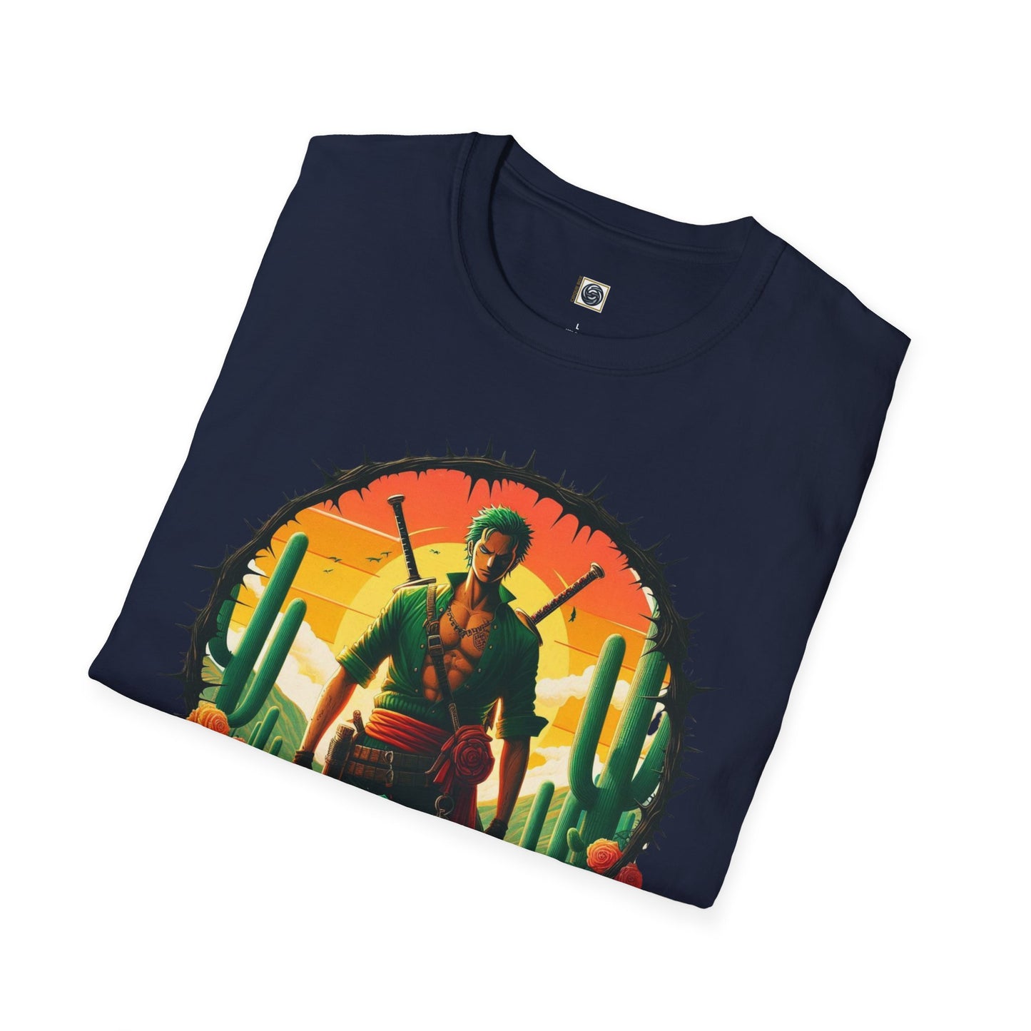 Unisex Softstyle T-Shirt Zoro Graphic Design