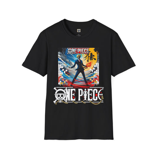 Unisex Softstyle One Piece Sanji Graphic Design T-Shirt