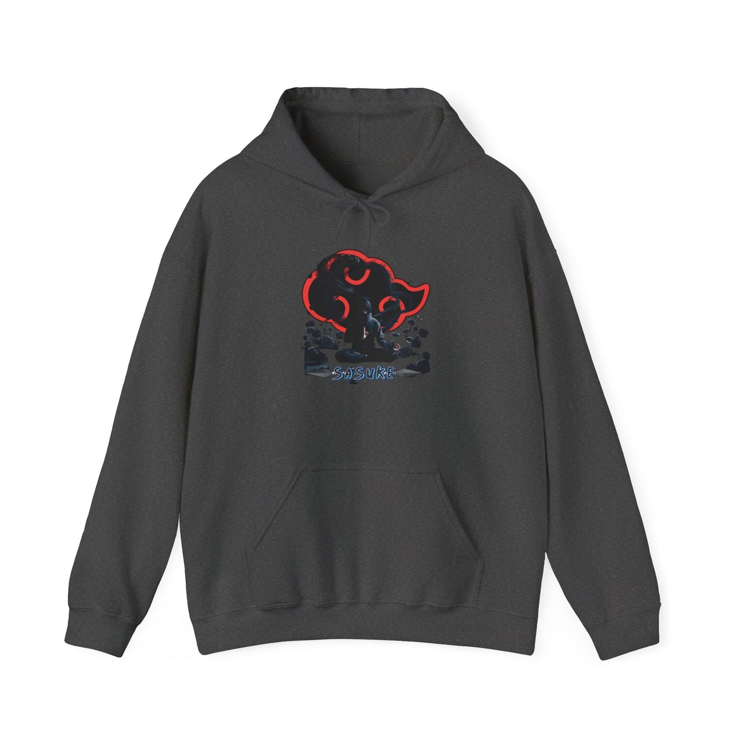 Unisex Heavy Blend™ Hooded Sweatshirt Sasuke Graphic Design