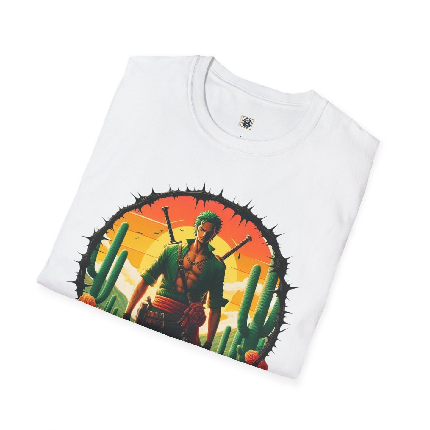 Unisex Softstyle T-Shirt Zoro Graphic Design