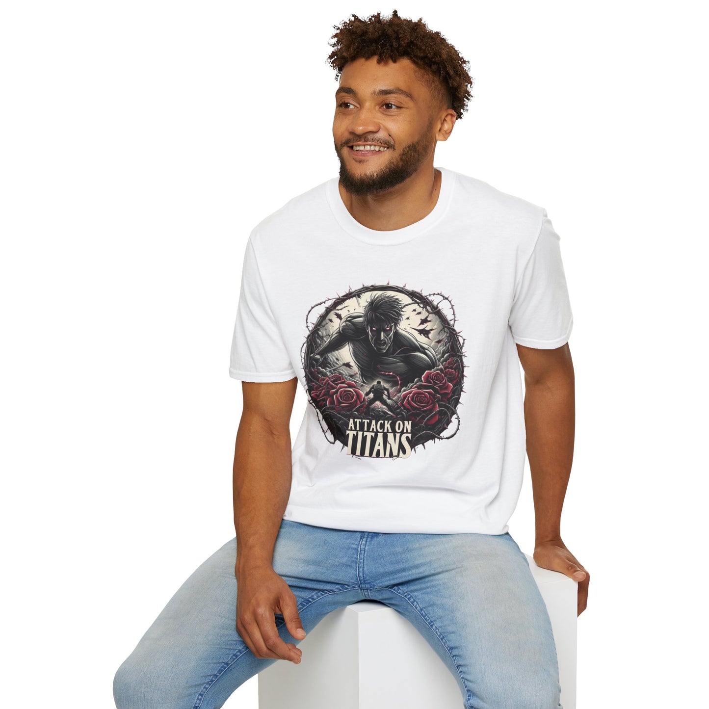 Unisex Softstyle T-Shirt Attack On Titan