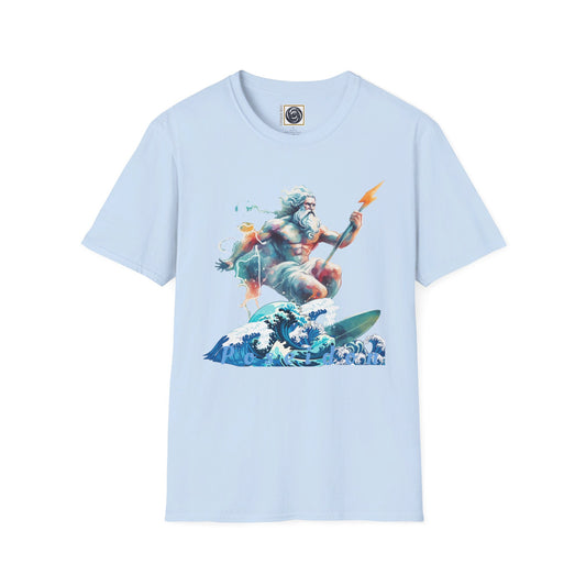 Unisex Softstyle T-Shirt Poseidon graphic design